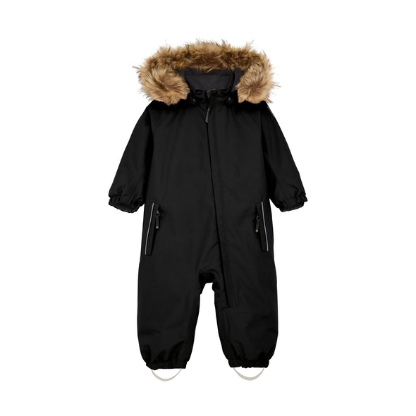 Color kids - Une pièce habit de neige bébé Noir 1191