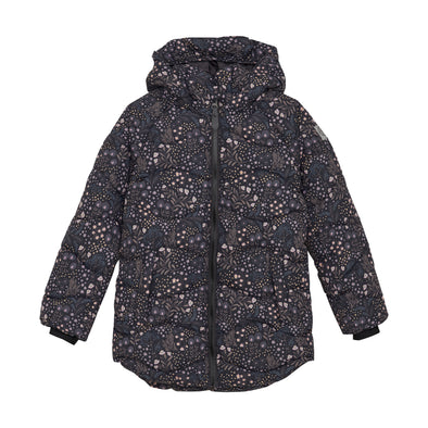 Color kids - Manteau hiver marine fleurs