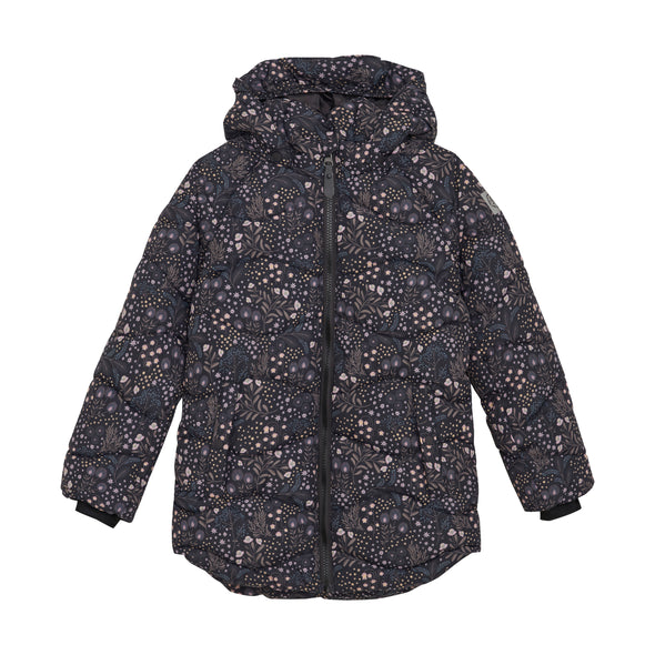 Color kids - Manteau hiver marine fleurs