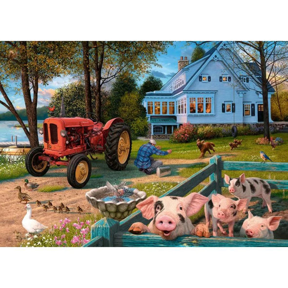 Ravensburger - Casse-tête 300 pieces XXL - Vie de campagne