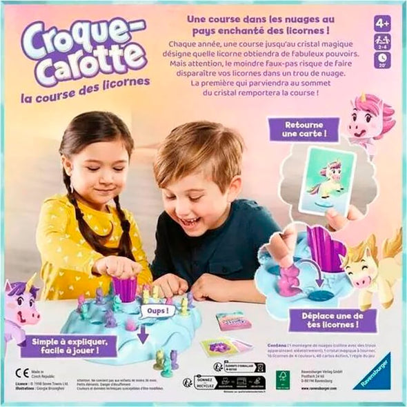 Ravensburger - Croque-carotte La course des licornes