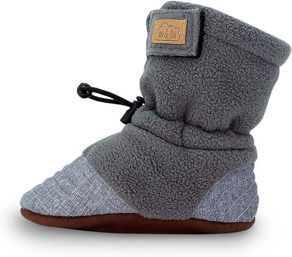 Jan & Jul - Booties Stay Put Cozy - Gris