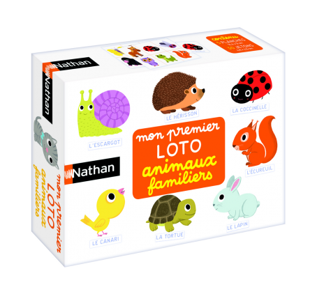 Nathan - Mon premier loto animaux familiers