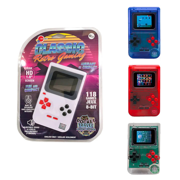 Jeu rétro classique, assortiment