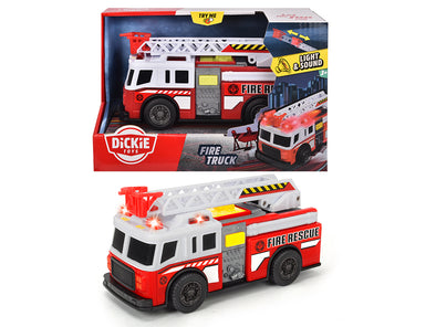 City Heroes - Camion de pompier Sons et lumières 15 cm