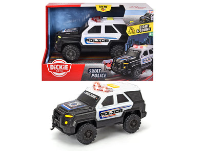 City Heroes - Camion de police SWAT Sons et lumières 18 cm