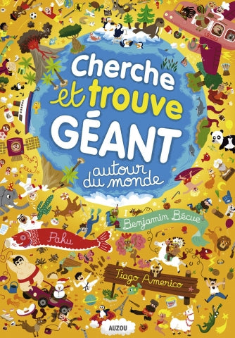 Auzou - Cherche te trouve Autour du monde