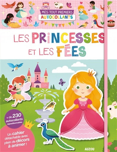 Auzou - 500 autocollants Les princesses et les fées