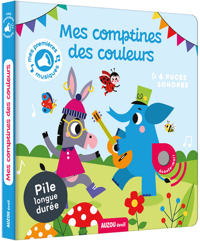Auzou  - Mes comptines des couleurs