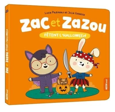 Auzou  - Zac et Zazou fêtent l'Halloween