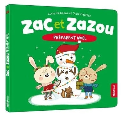 Auzou - Zac et Zazou préparent Noël!