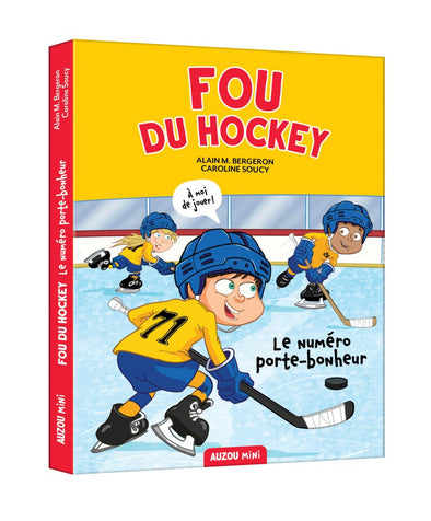 Auzou - Fou du hockey : Le numéro porte-bonheur