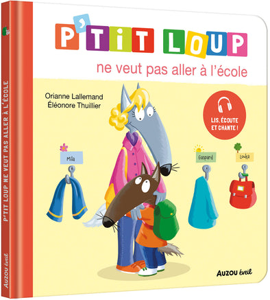 Auzou - P'tit Loup ne veut pas aller à l'école