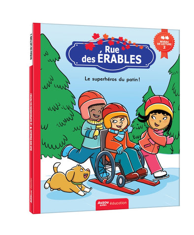 Auzou - Rue des erables niveau 2 - le superhéros du patin