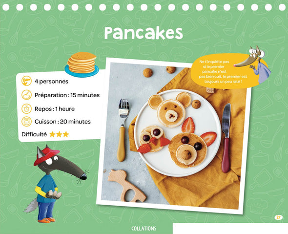 Auzou - P'tit loup - mes recettes en famille