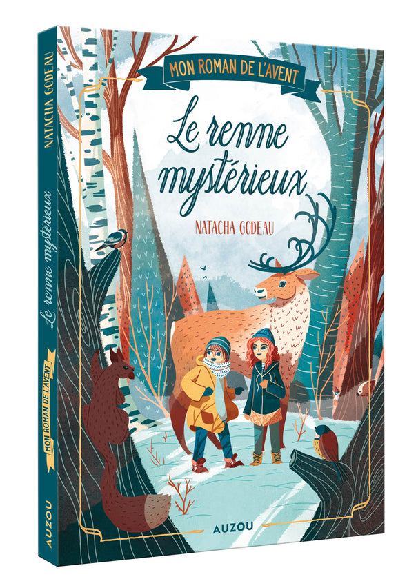 Auzou  - Mon roman de l'Avent - Le renne mystérieux