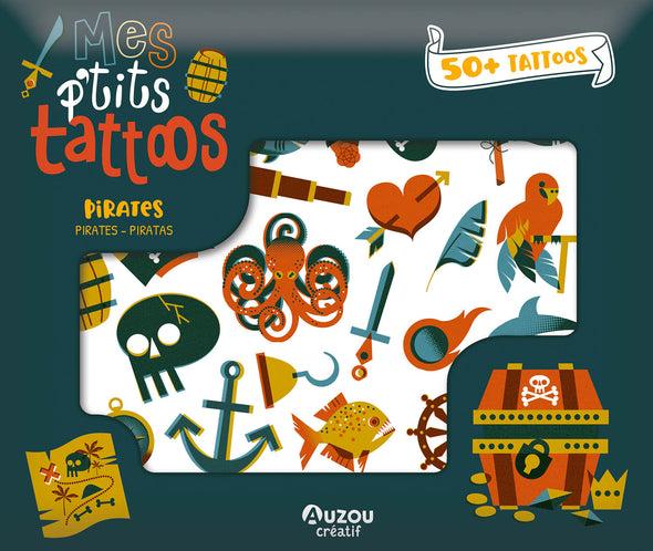 Auzou  - Mes P'tits tattoos - Pirates