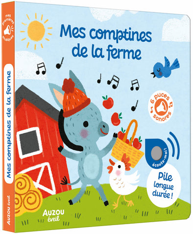 Auzou  - Mes premiers sonores - Mes comptines de la ferme