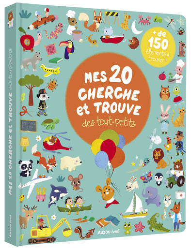 auzou - Mes 20 cherche et trouve des tout-petits