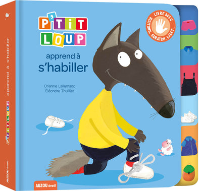 Auzou  - P'tit loup apprend à s'habiller