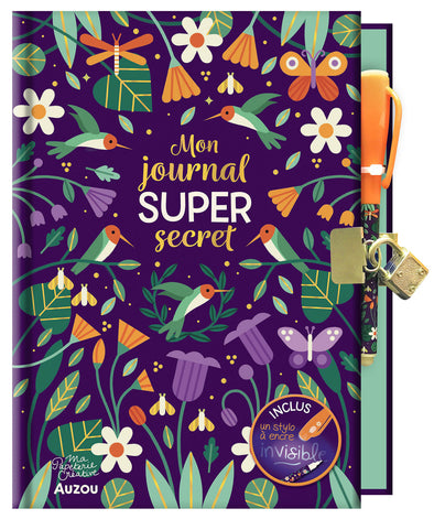 Auzou - Mon carnet secret - Encre invisible
