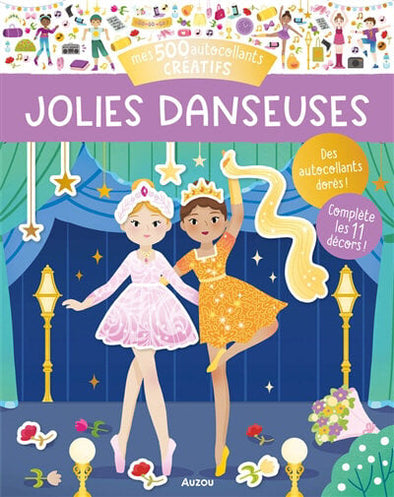 Auzou - 500 autocollants Jolies danseuses