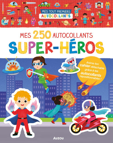 Auzou - 250 autocollants - super-héros