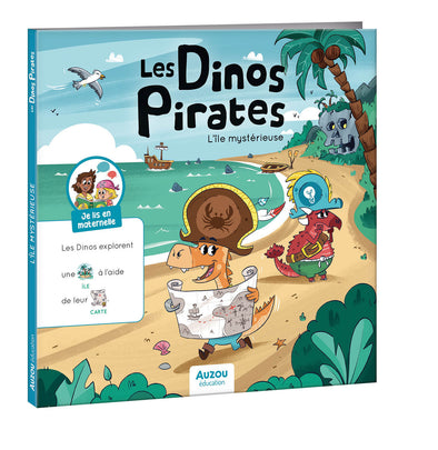 Auzou - Les dinos pirates et l'île mystérieuse