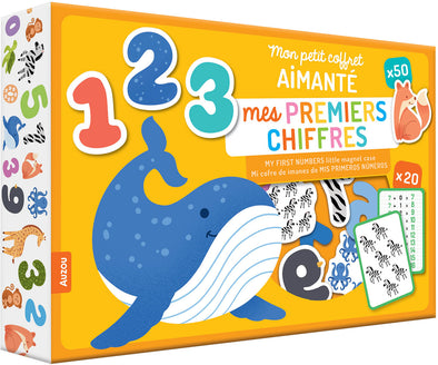 Auzou - Mon Petit Coffret Aimanté - Mes Premiers Chiffres