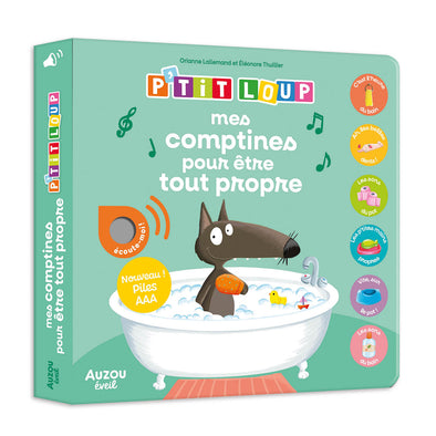 Auzou  - Mes comptines pour être tout propre