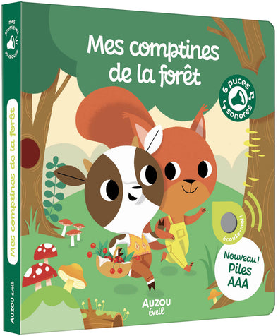 Auzou  - Mes comptines de la forêt