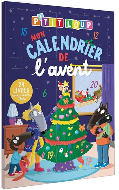 Auzou  - Mon calendrier de l'Avent P'tit Loup