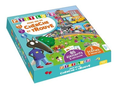 Auzou - P'tit Loup : Mon jeu de cherche et trouve