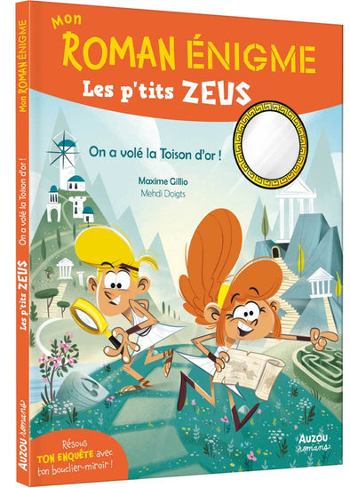 Auzou  - Mon roman enigme - les ptits zeus - on a volé la toison d'or