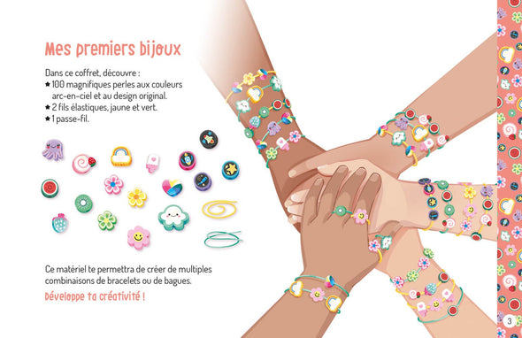 Auzou - Mes premiers bijoux arc-en-ciel