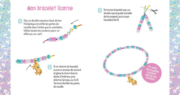 Auzou - Mes fabuleux bijoux licornes magiques