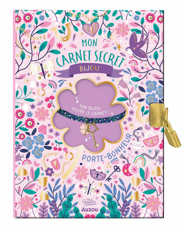 Auzou - Mon carnet secret bijou porte-bonheur