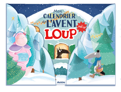 Auzou - Mon calendrier de l'avent loup