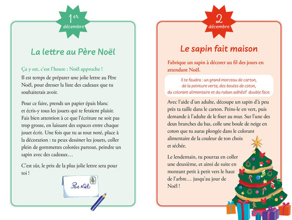 Auzou - Mon calendrier de l'avent loup