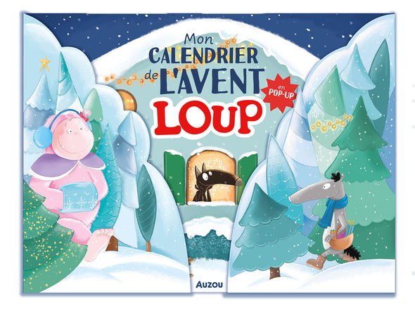 Auzou - Mon calendrier de l'avent loup