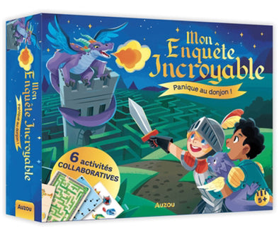 Auzou - Mon enquête incroyable : Panique au donjon !