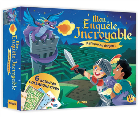 Auzou - Mon enquête incroyable : Panique au donjon !