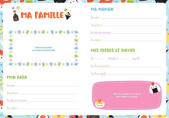 Auzou - Mon carnet secret bijou kawaii