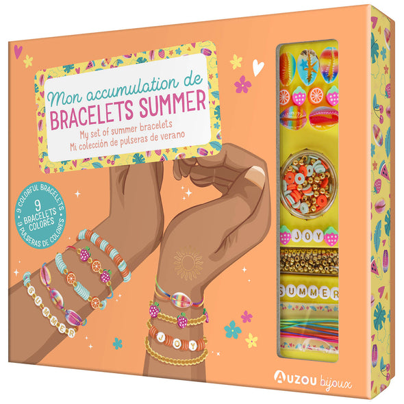 Auzou - Mon accumulation de bracelets summer