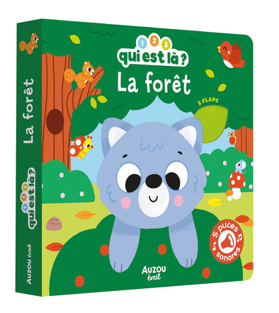 Auzou  - 1, 2, 3, qui est là ? - la forêt