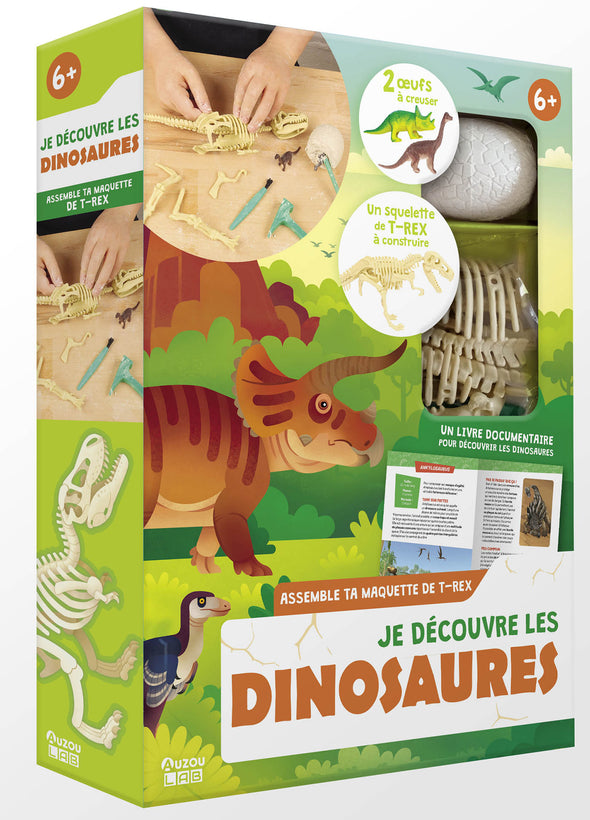 Auzou - Auzou lab' - je découvre les dinosaures
