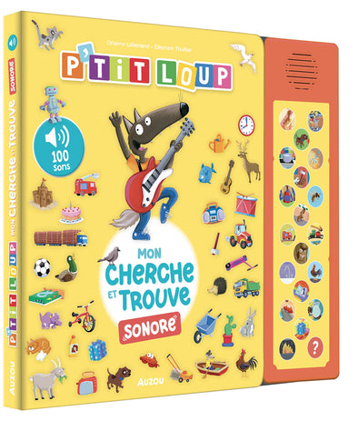 Auzou - 20 touches - p'tit loup - mon cherche et trouve sonore