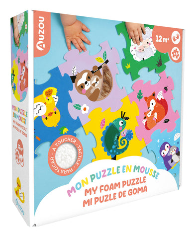 Auzou - Puzzle en mousse à toucher