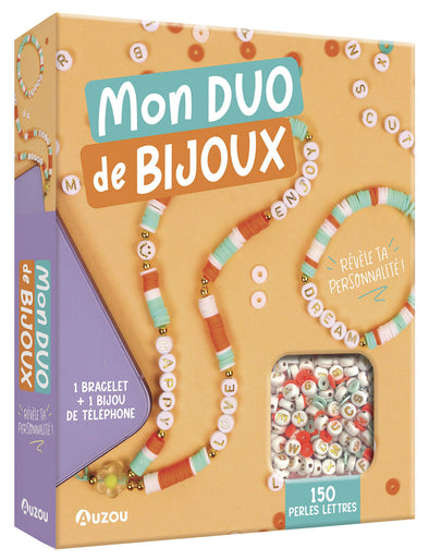 Auzou - Mon duo de bijoux - 1 bracelet + 1 bijou de téléphone