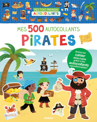 Auzou - Mes 500 autocollants pirates